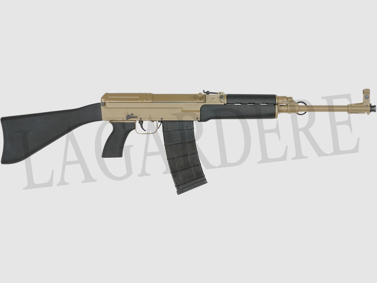 CZECH SMALL ARMS VZ 58 SPORTER RIFLE TAN CROSSE FIXE(FUSIL D&rsquo;ASSAUT SEMI-AUTO)