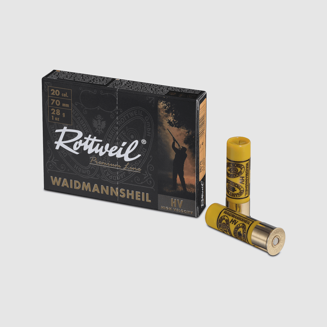 Rottweil Waidmannsheil Plastic 20/70 2.7 mm - 10 pcs.