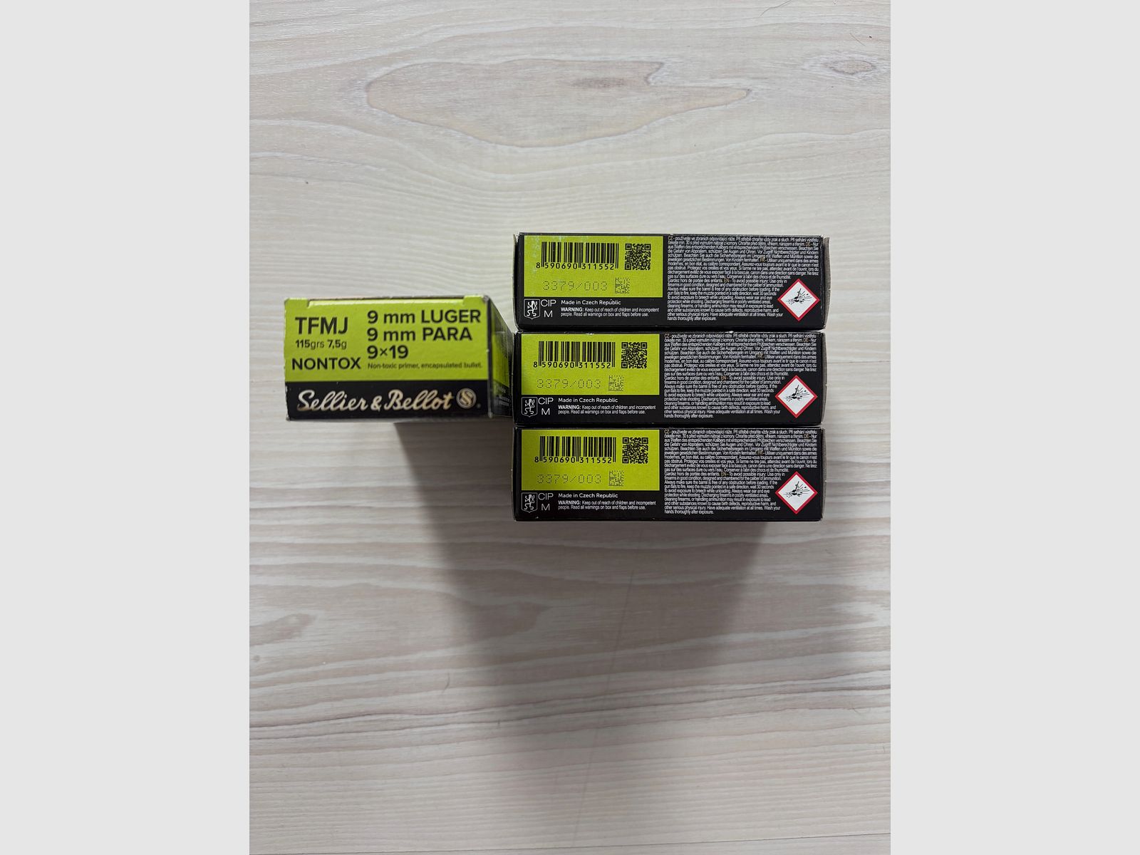 9mm Luger/Para S&B Nontox 115gr