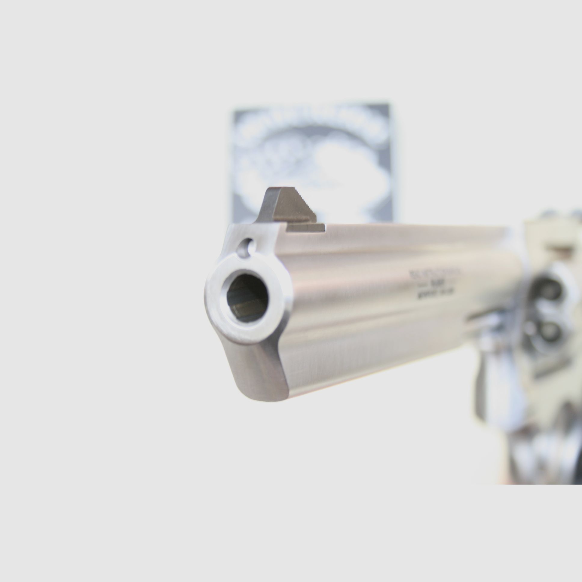 Revolver RUGER GP100 Cal.357 Mag 6" INOX Mirino regolabile (1707), immagine 3 di 4