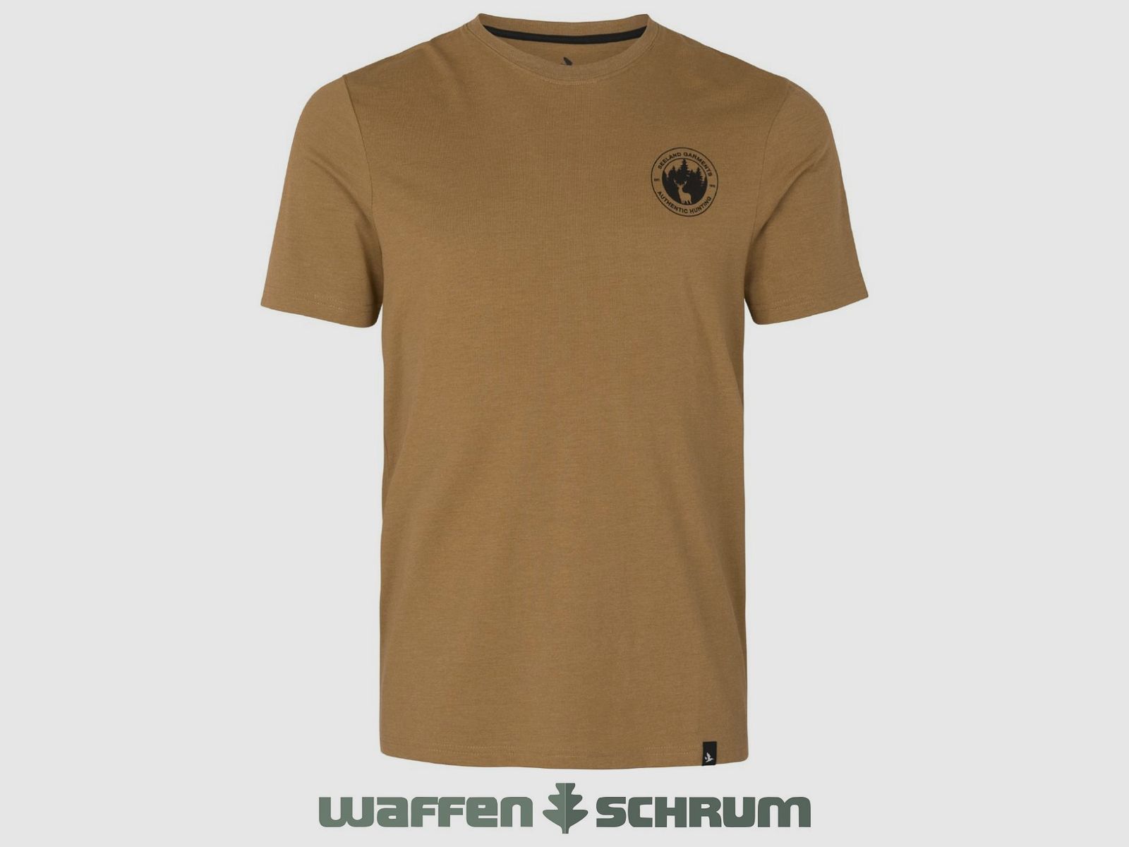 Seeland T-Shirt Saker Antique Bronze Melange