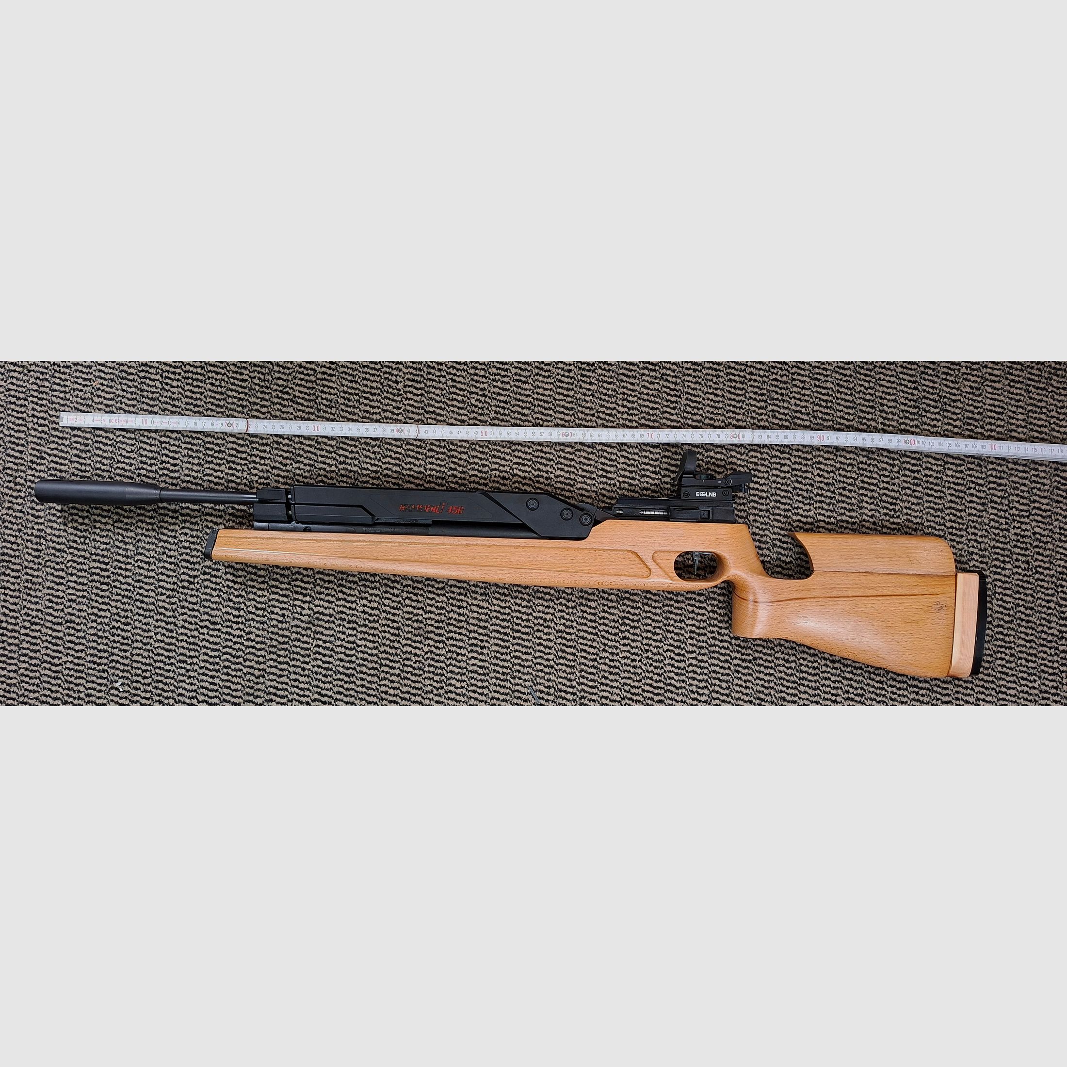 Hämmerli Luftgewehr vorkomprimierte Pressluft  450 gebraucht 