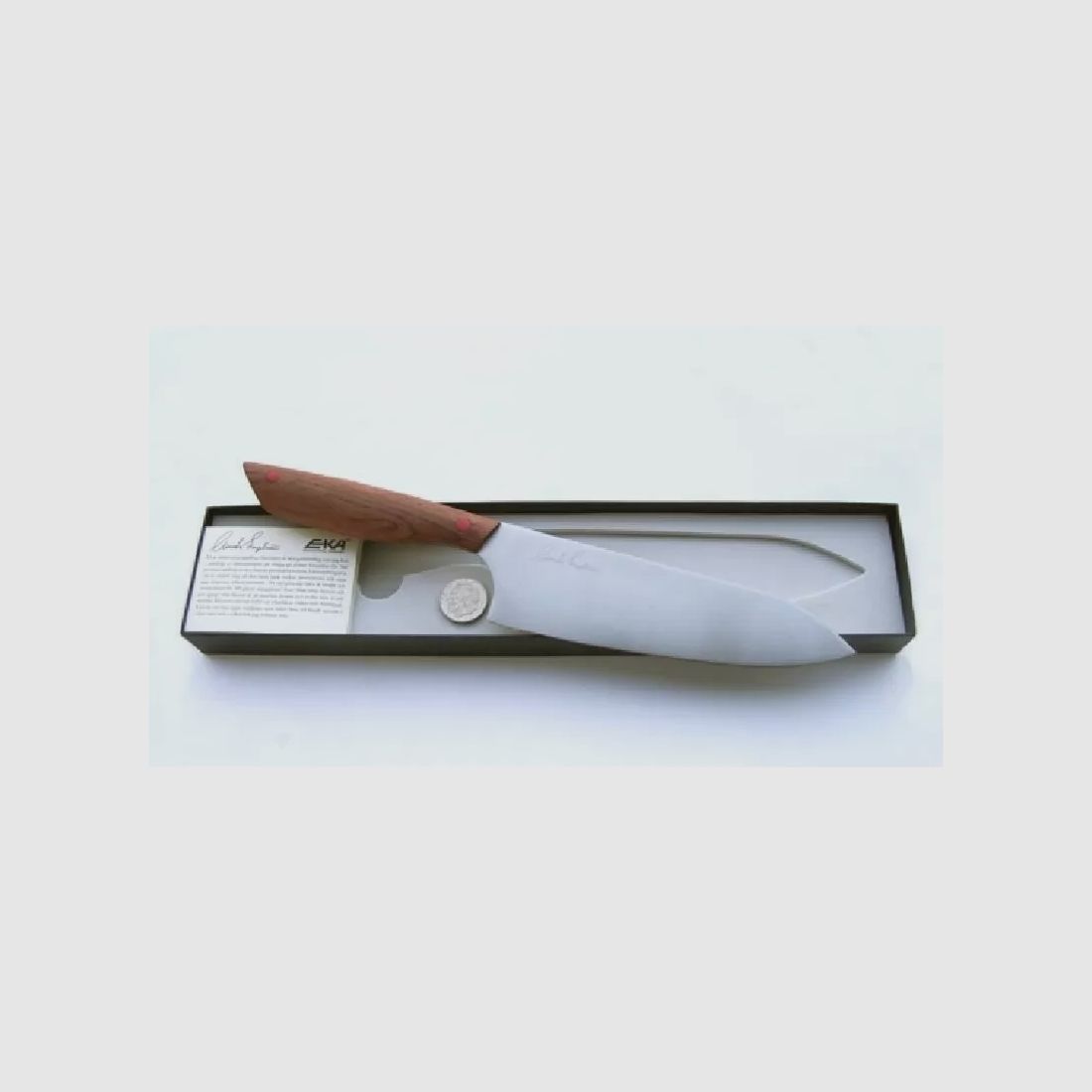 EKA Chef Messer 19 cm. Bubinga, Geschenkbox, Bild 1 von 3