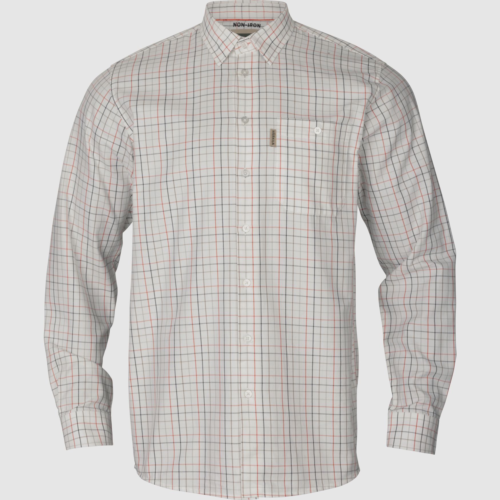 Härkila Hemd Retrieve in Bloodstone/White