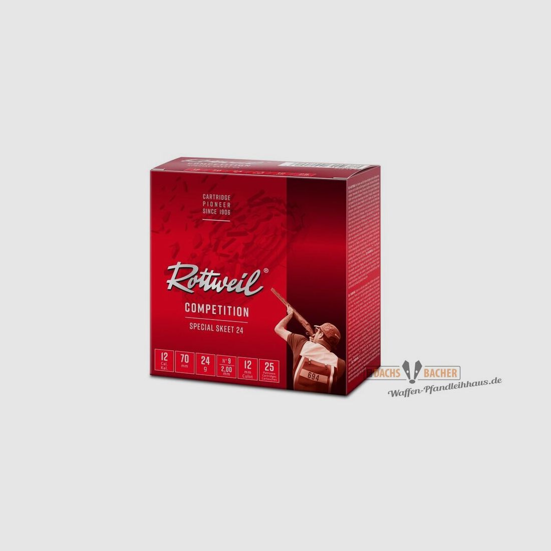 Rottweil Special Skeet LEAD 12/70 2.0mm No. 9 24g 25 shots