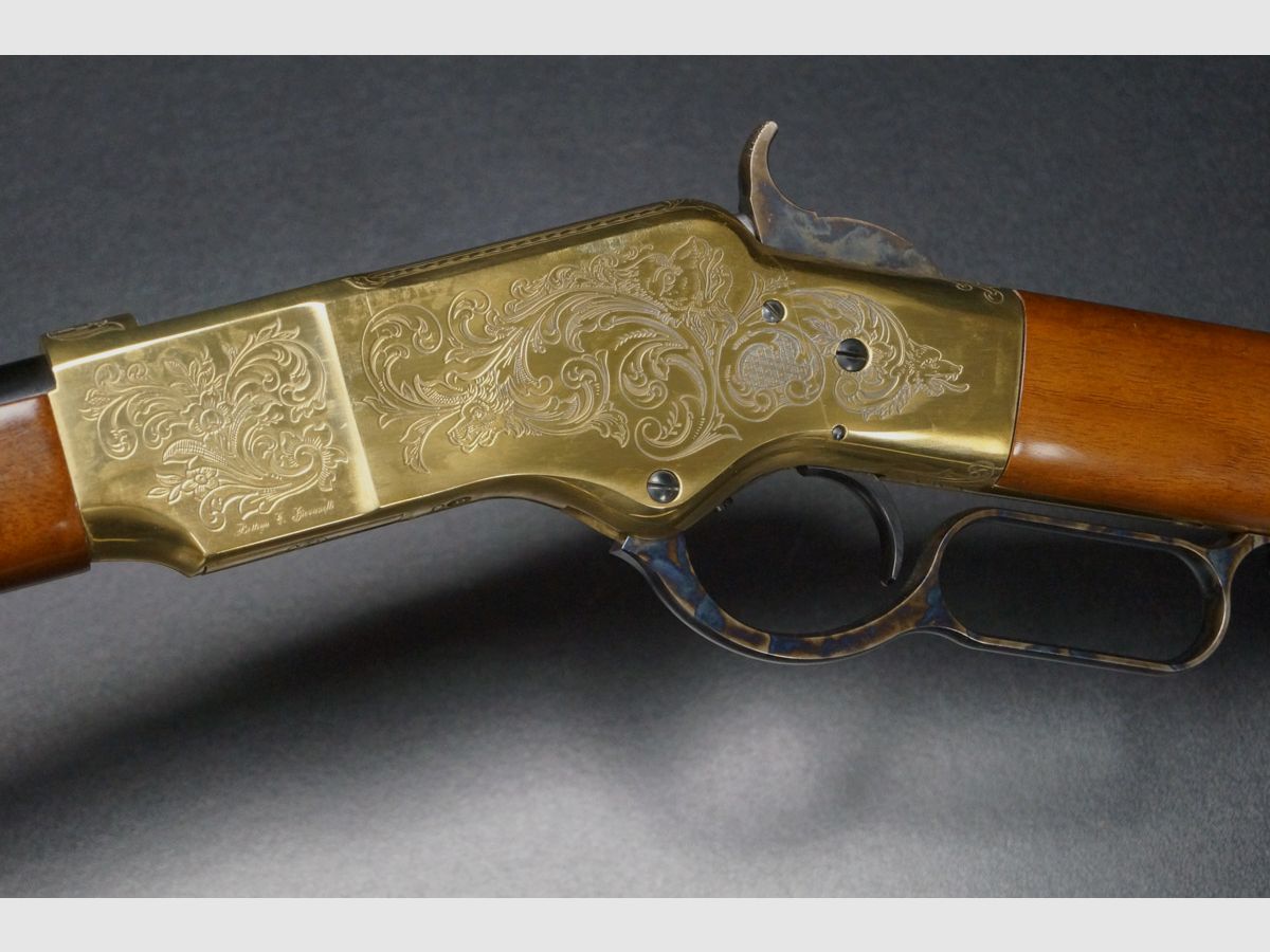 Uberti 1866 Yellowboy 150° anniversario inciso, immagine 4 di 6