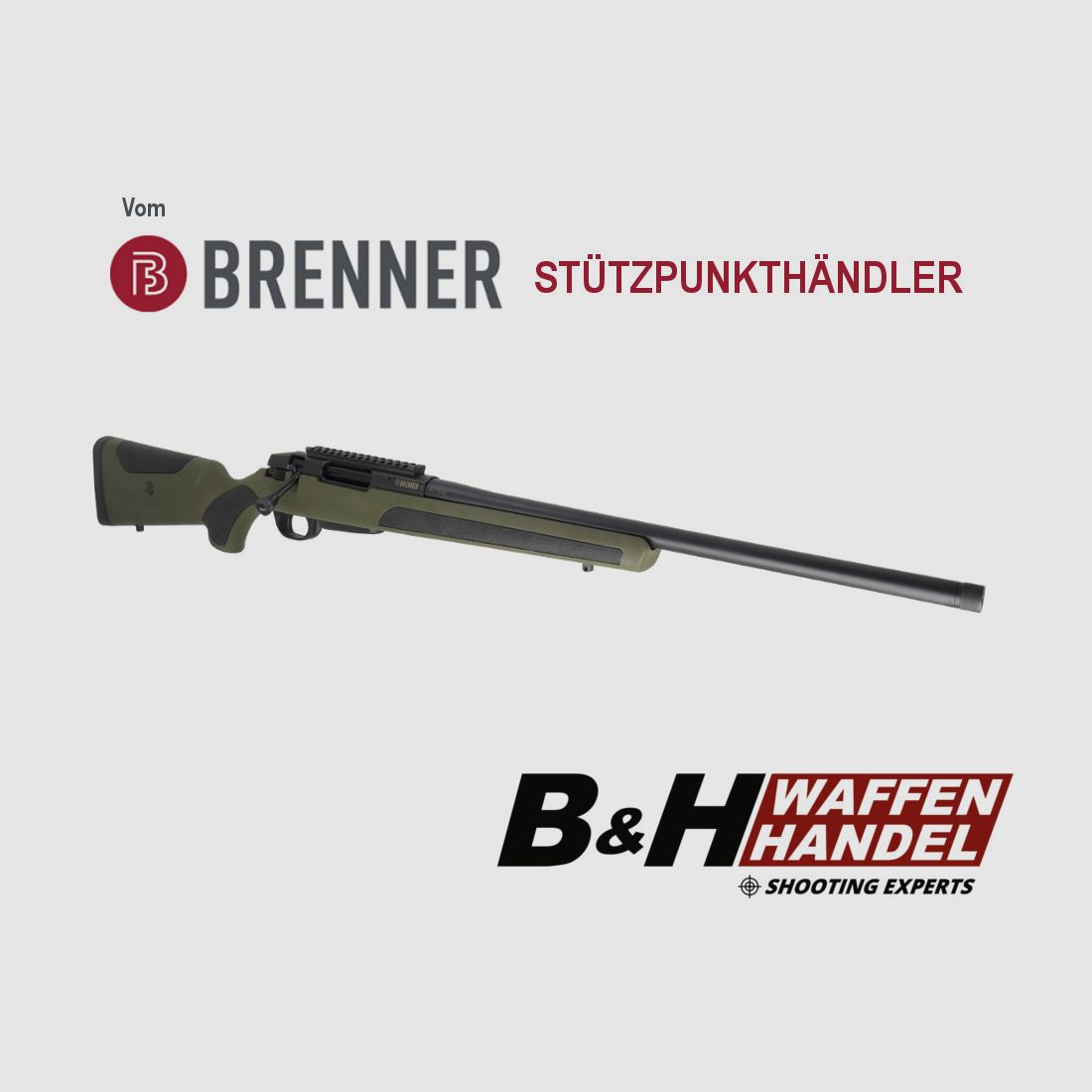 Brenner BR20 Polymer grün / Lauflänge 51cm