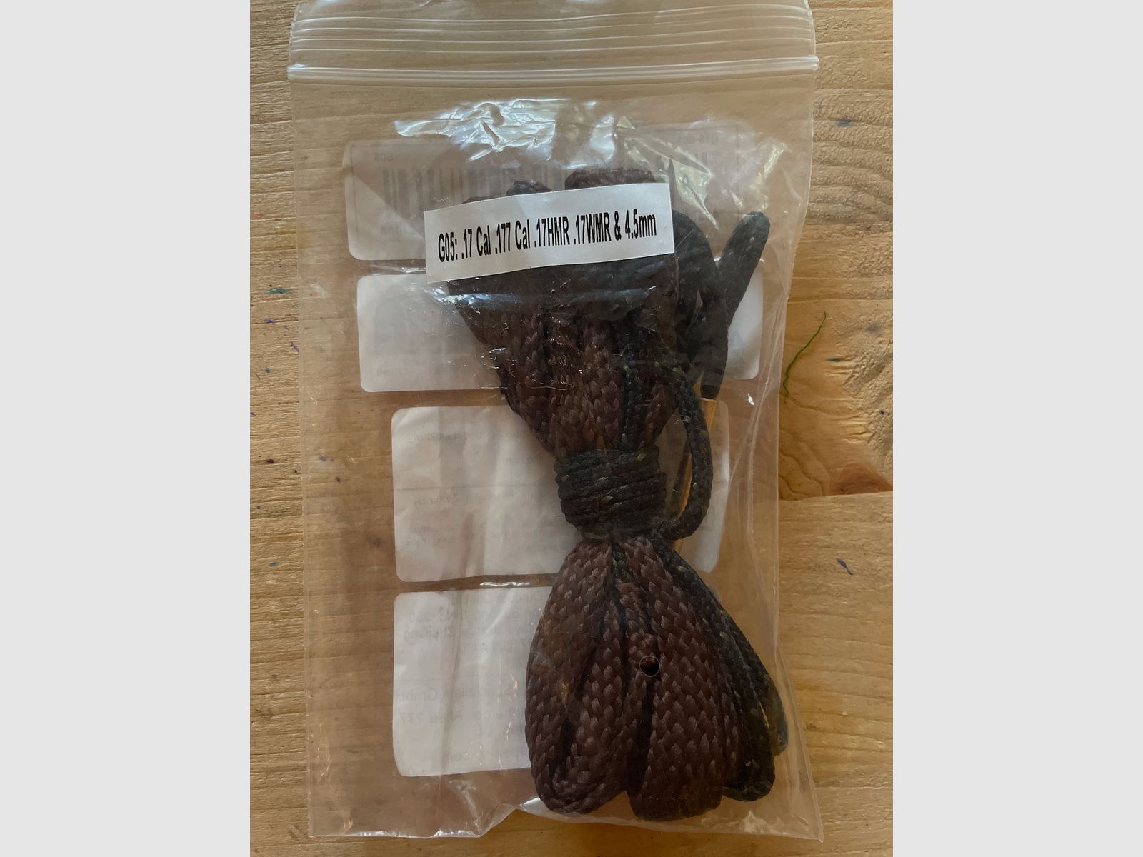 Megaline Putzgarnitur für Luftgewehre und -Pistolen 4,5mm