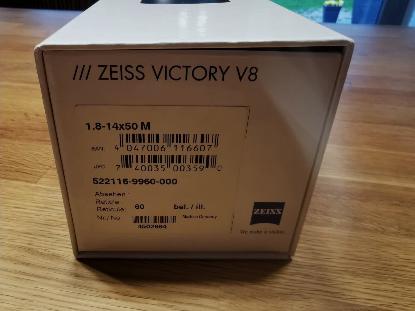 Zeiss Victory V8 1,8-14x50 M