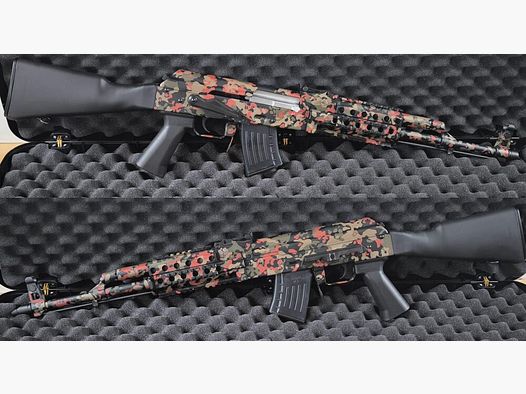 WBP Jack Tactical Alpine camouflage/Alpine pattern Cerakote 7.62x39