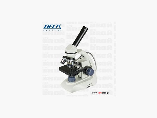 Mikroskop Delta Optical BioLight 500 - powiększenie 1000x, 5 preparatów, szkiełka, zasilacz