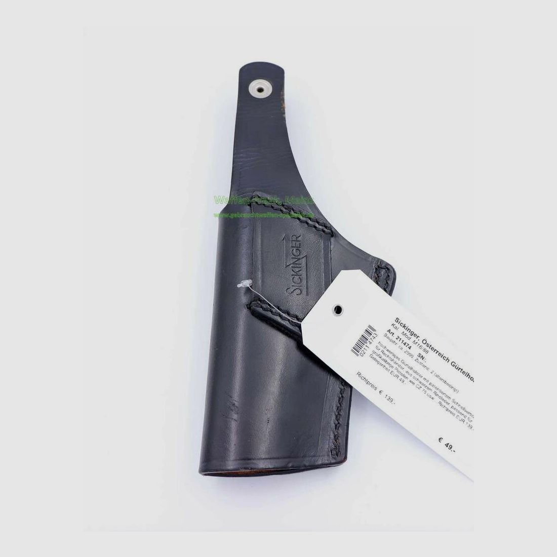 Sickinger, Austria Belt Holster for CZ 75 Mod. M16/88