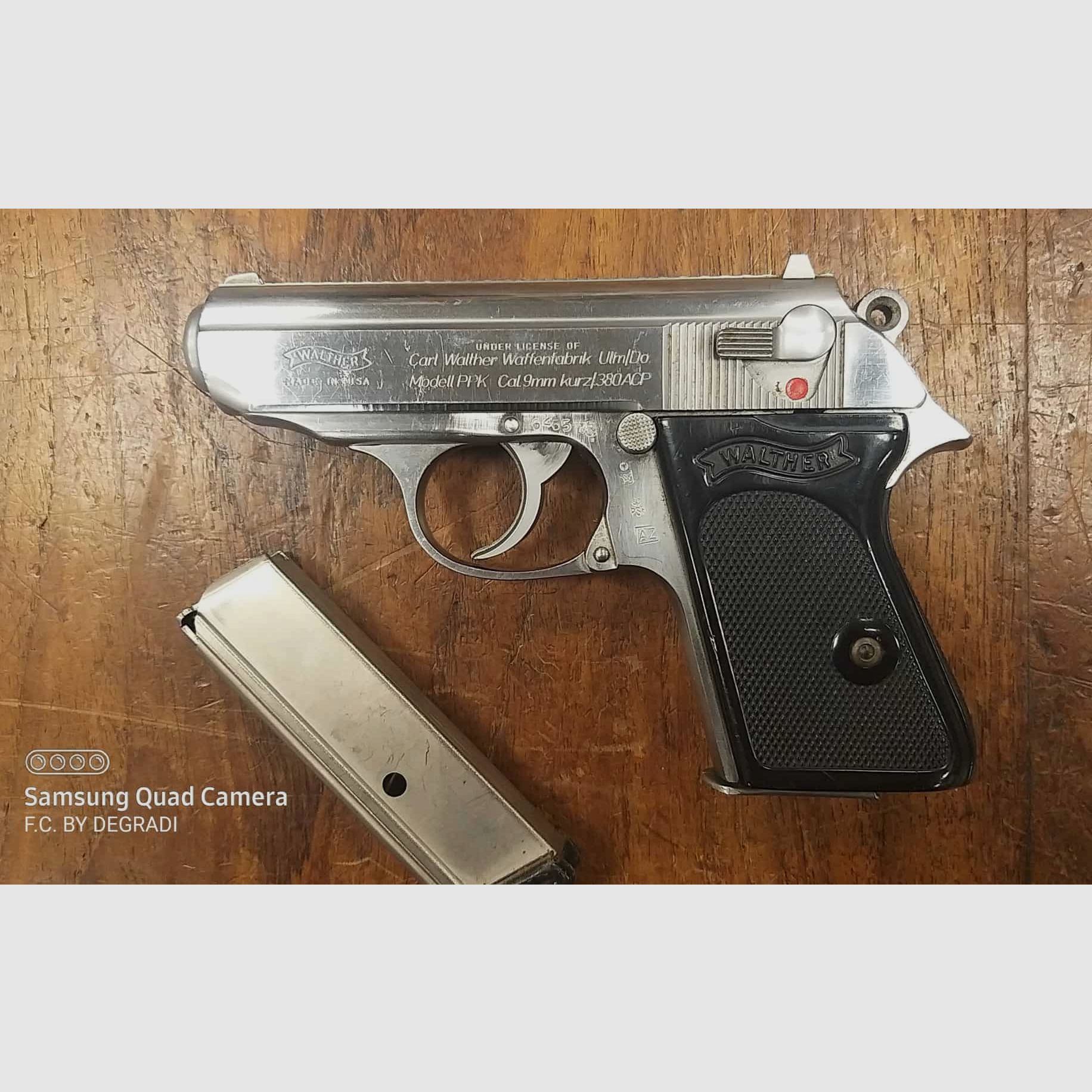 WALTHER PPK INOX by INTERARMS CALIBER 380 AUTO, image 2 of 3
