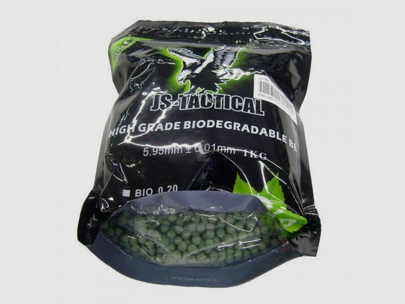 Softair - Balls JS-Tactical 0.25g High Grade Bio Green BBs 4000rds