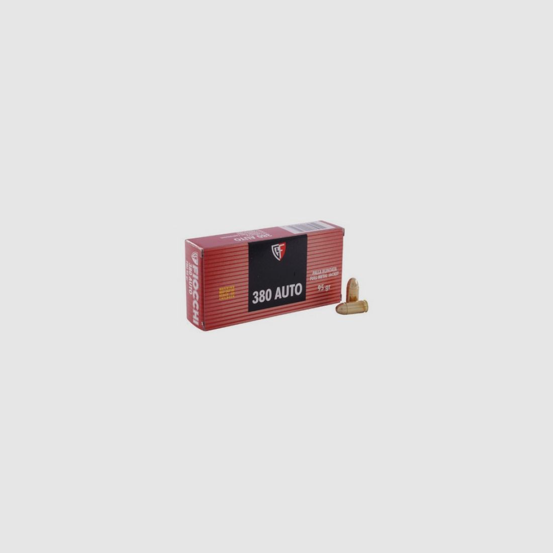 FIOCCHI 380 AUTO FMJ 95gr