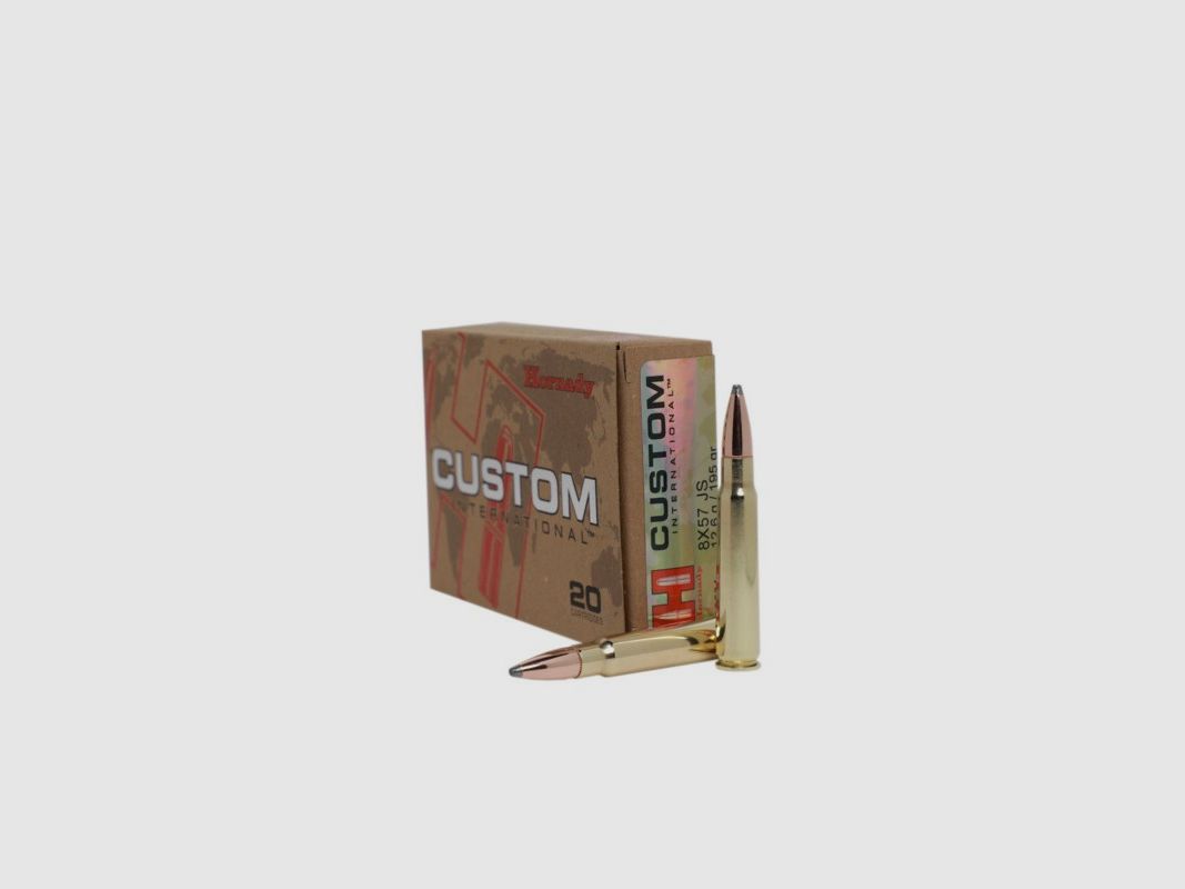 HORNADY CUSTOM 8X57 JS 195GR