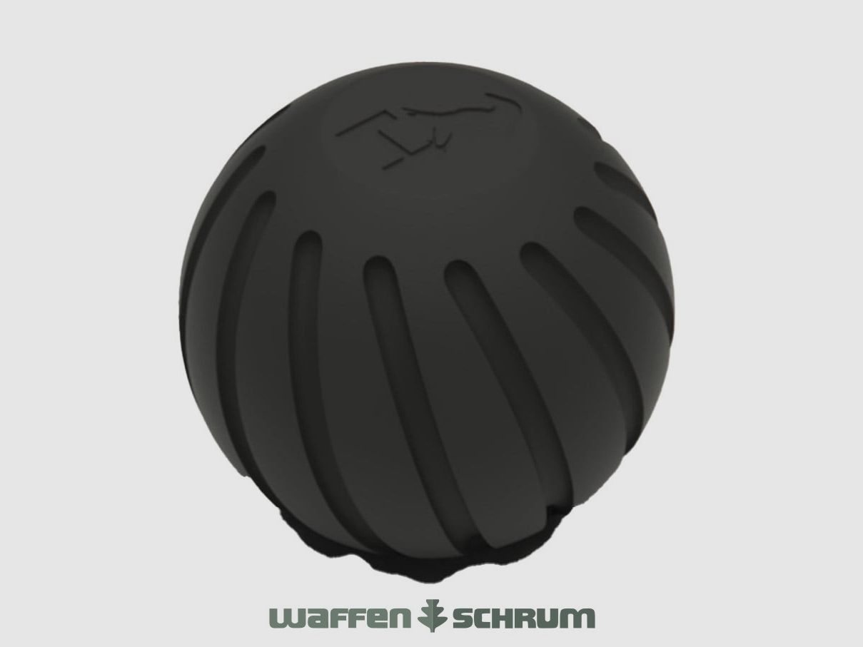 AKAH Gummi Kammergriffkugel schwarz Maße: Ø3 cm / Gewicht: 8 g