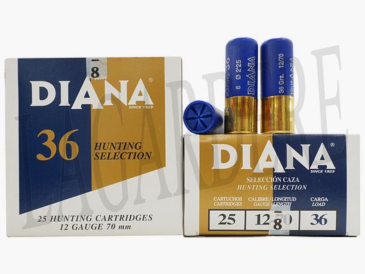 SAGA DIANA 36 NO. 8 (PATRONEN FÜR SCHROT)