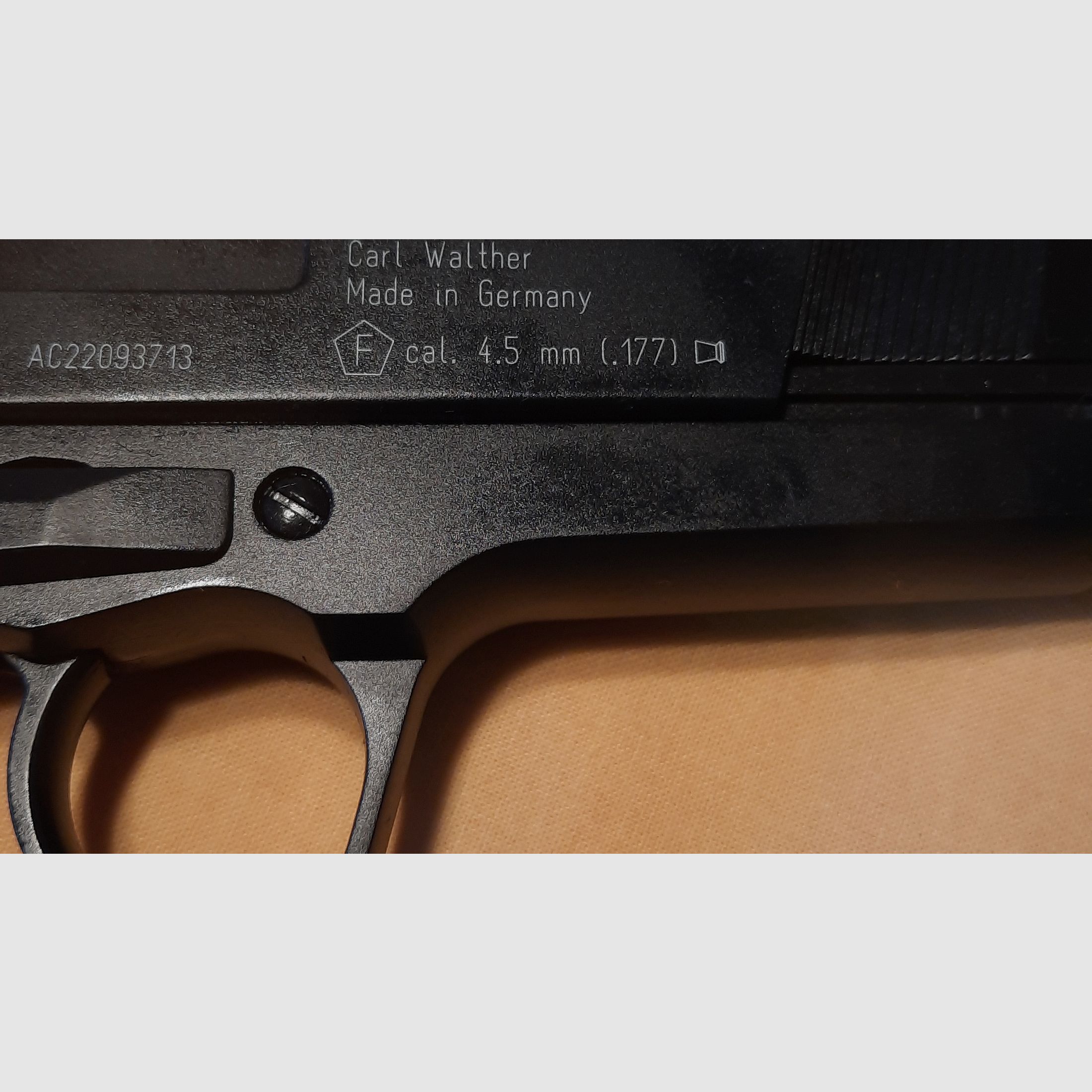 Walther CP88 Competition von Umarex inkl.co/2 Patrone u. 500 Diabolos