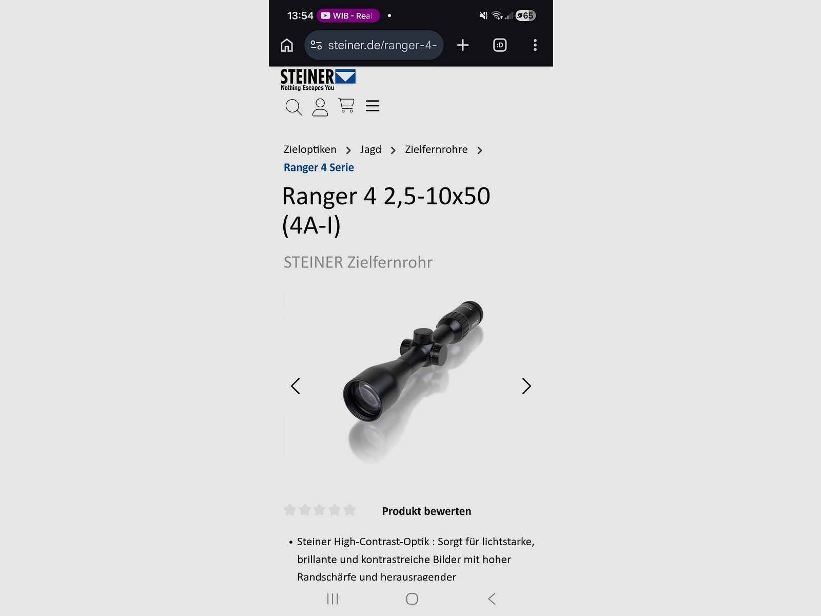 Steiner Ranger 4 2,5-10x50 