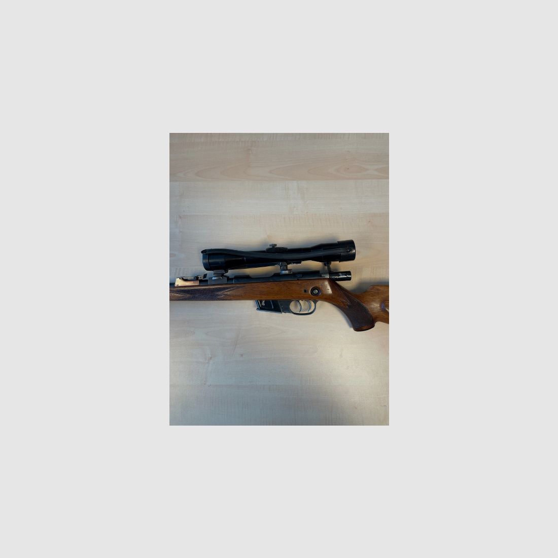 Rep. Büchse Sauer 80 Kal. 243. Rem mit ZF Zeiss Diavari 2-10x50T + Schalldämpfer Roedale Hybrid 47XK