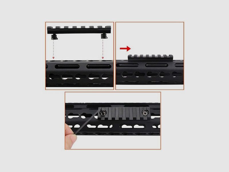 Keymod Schienen 5 St., Bild 3 von 3