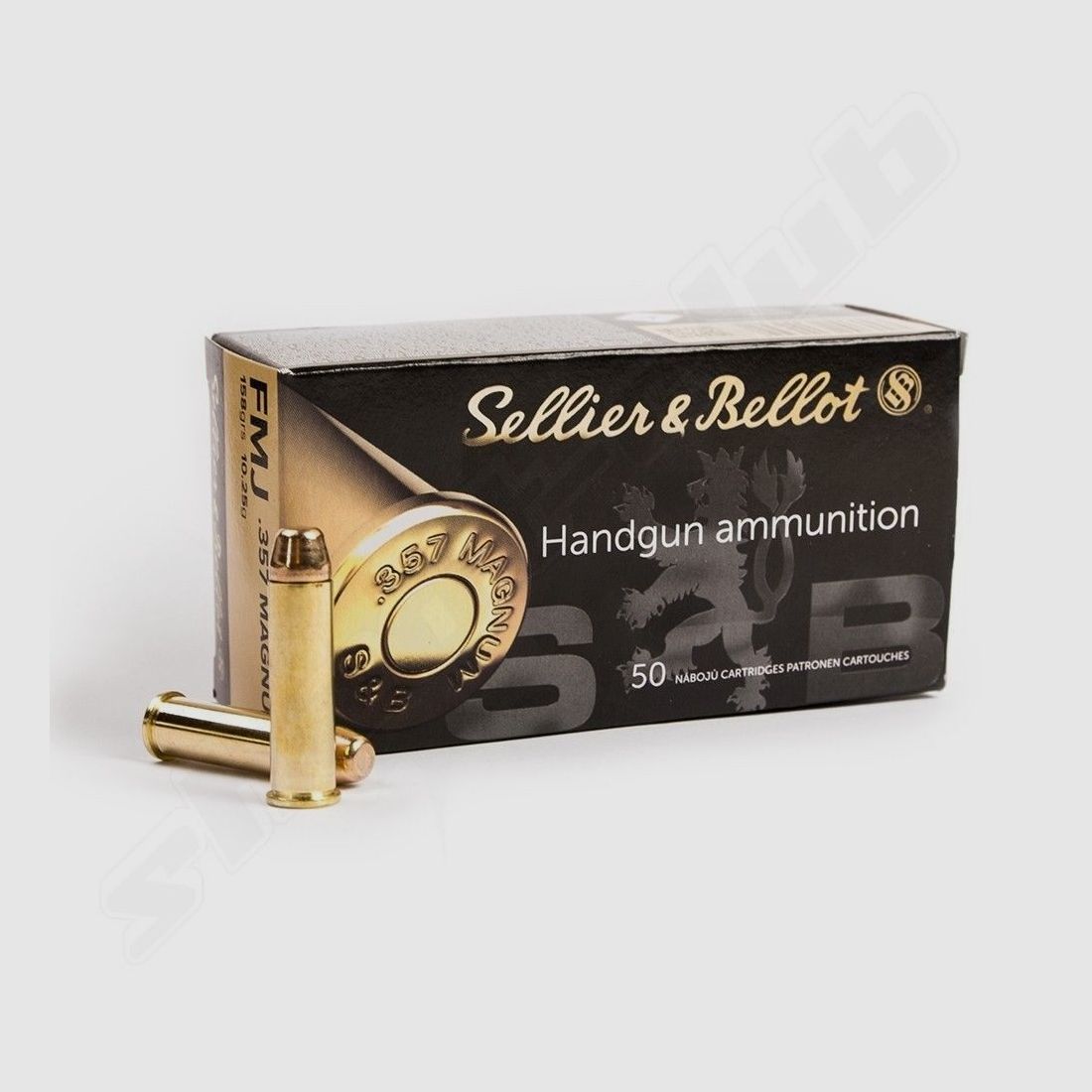 Sellier & Bellot .357Mag. FMJ 10,24g/ 158gr - 50 Stk