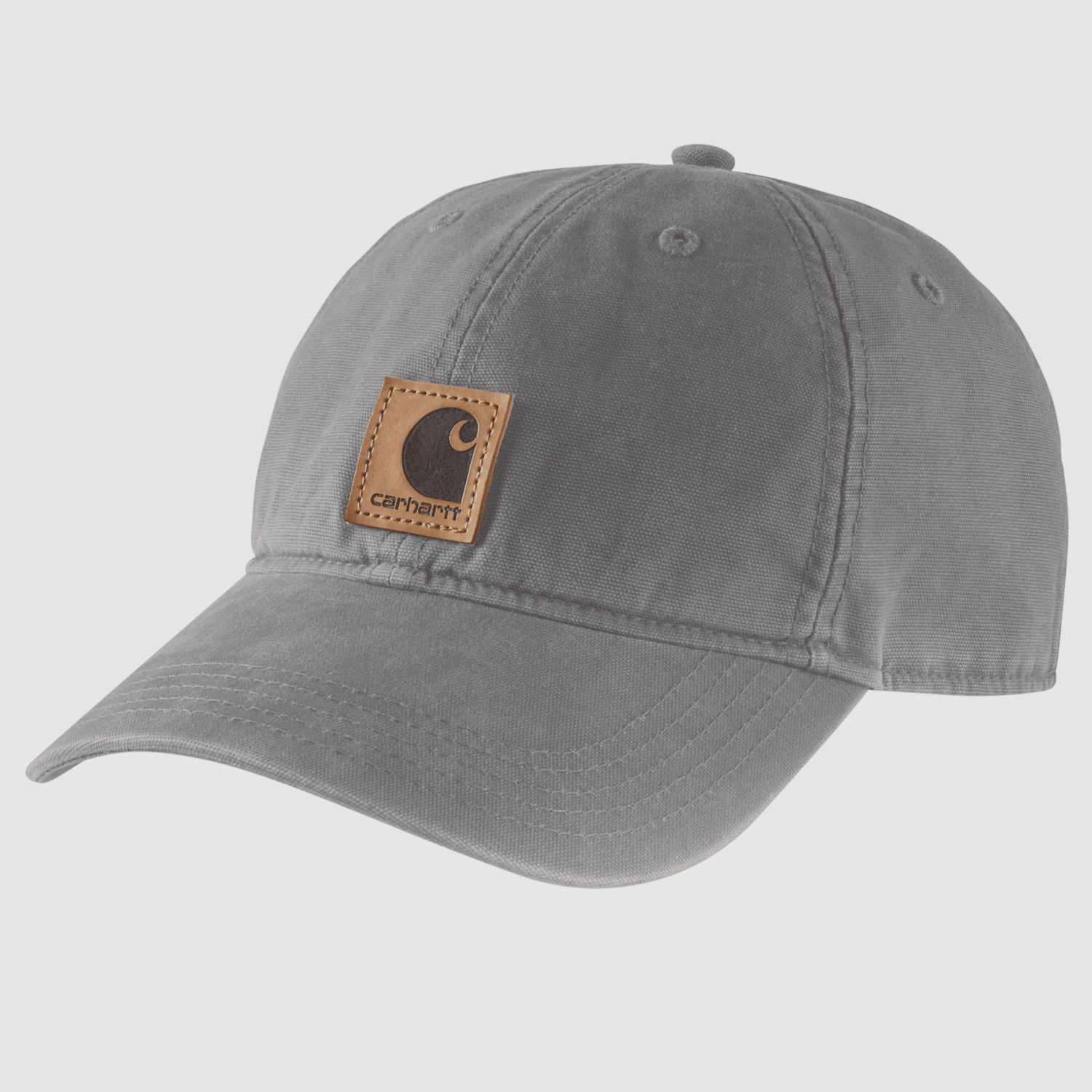 Carhartt Canvas Cap Men Asphalt