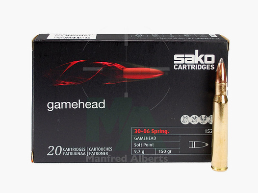 Sako .30-06Spring Gamehead SP 9,7g - 150gr