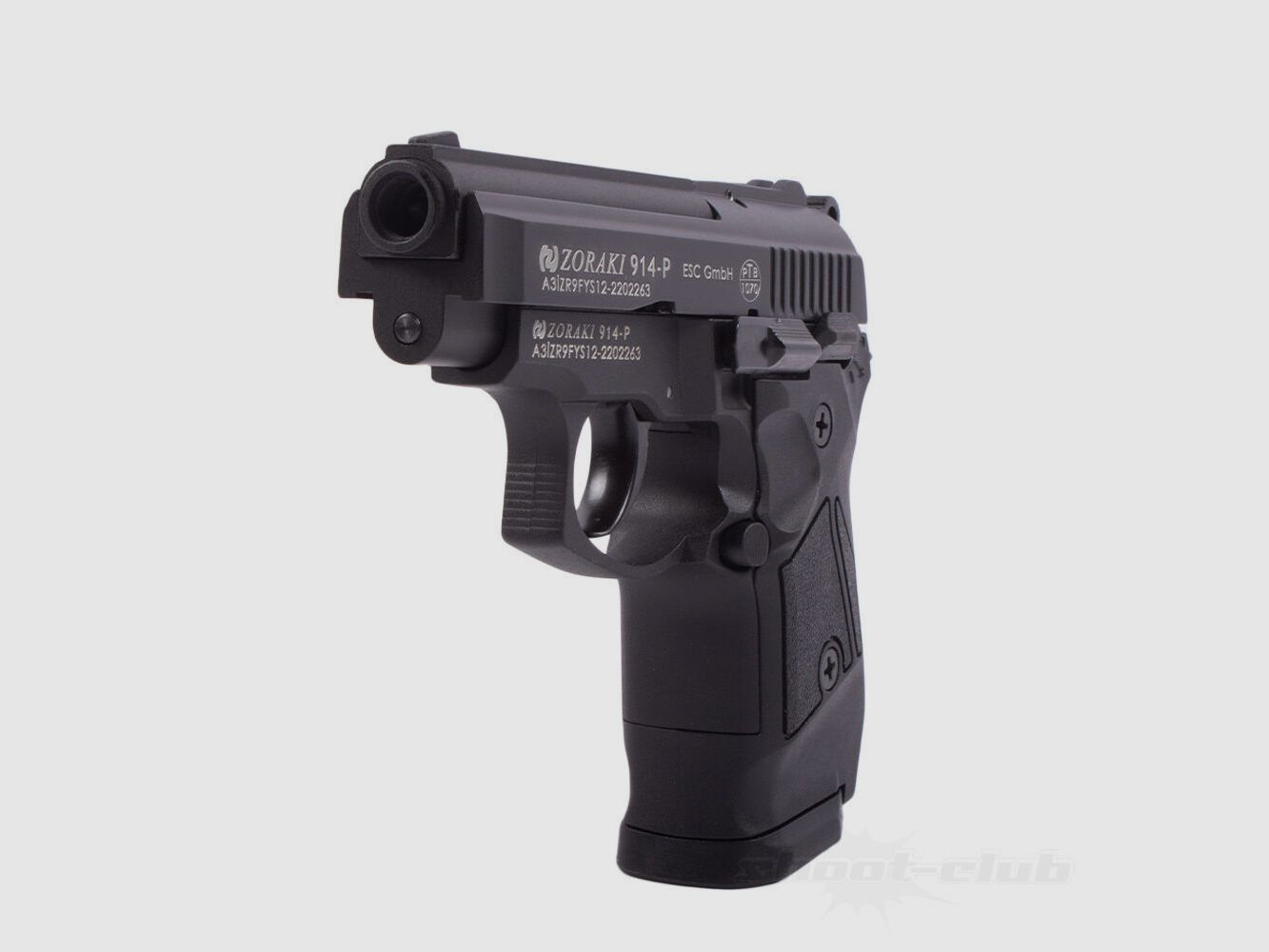 Pistolet Zoraki 914-P do strzałów ostrzegawczych