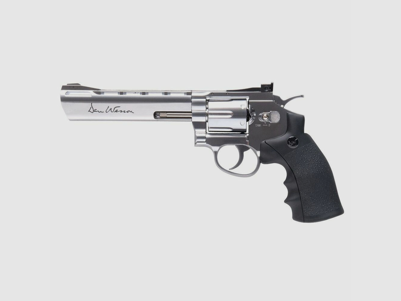 Dan Wesson 6" Plata 4,5mm BB Presión de Aire CO2
