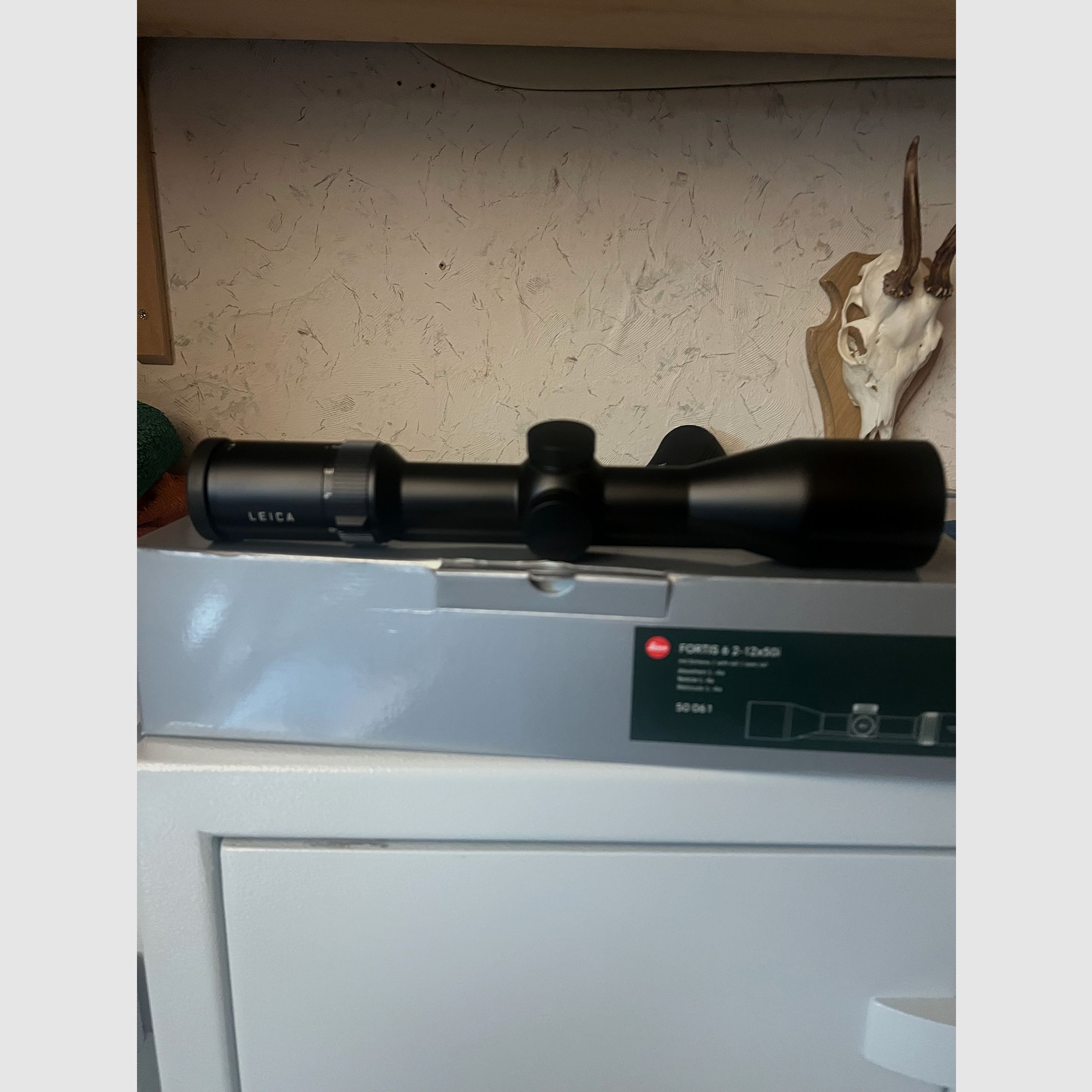 Leica Zielfernrohr Fortis 6 2-12x50 i mit Schiene