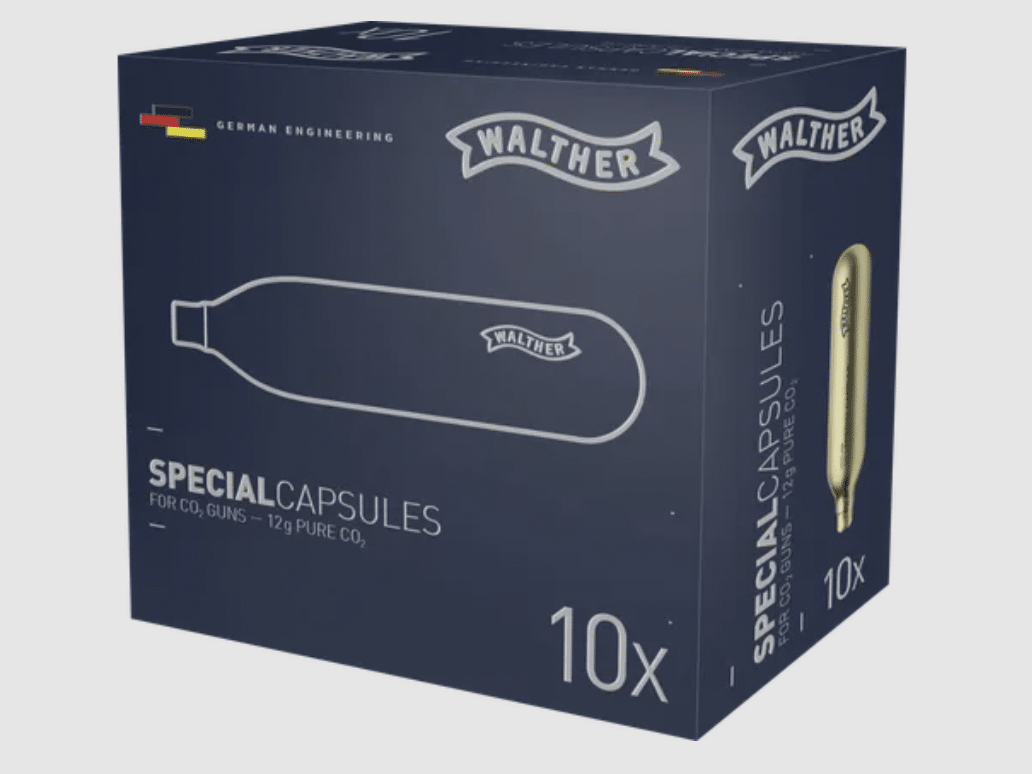 Walther CO2 Capsules 12g / 10Stk.