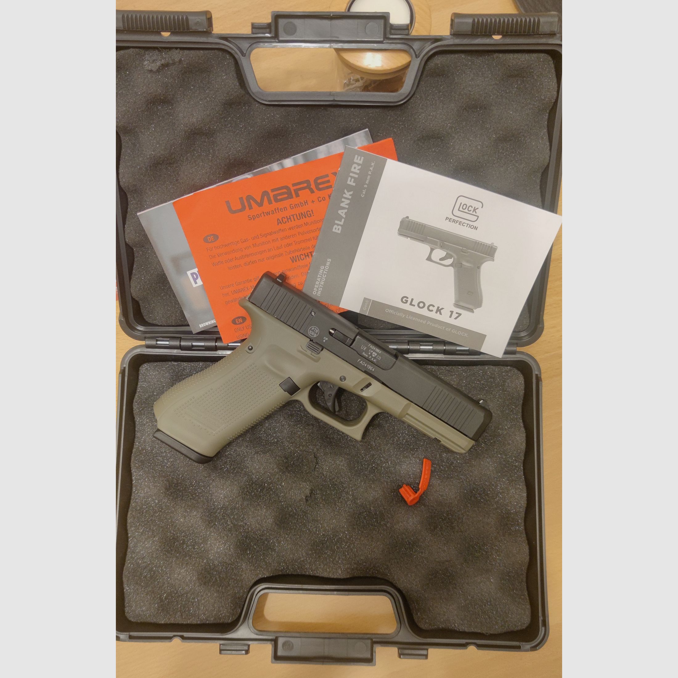 Glock 17 BFG als nieuw 9 mm