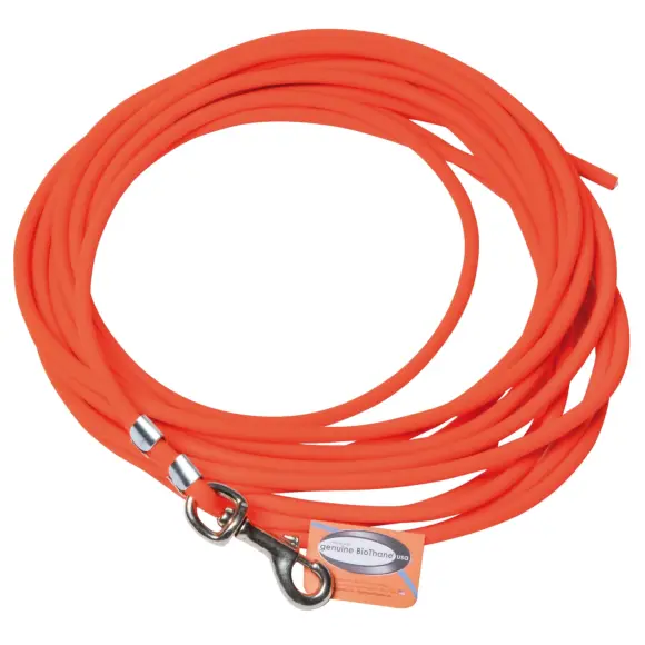 Biothane Hundeleine tubular orange 8 mm x 10 Meter, Bild 1 von 2
