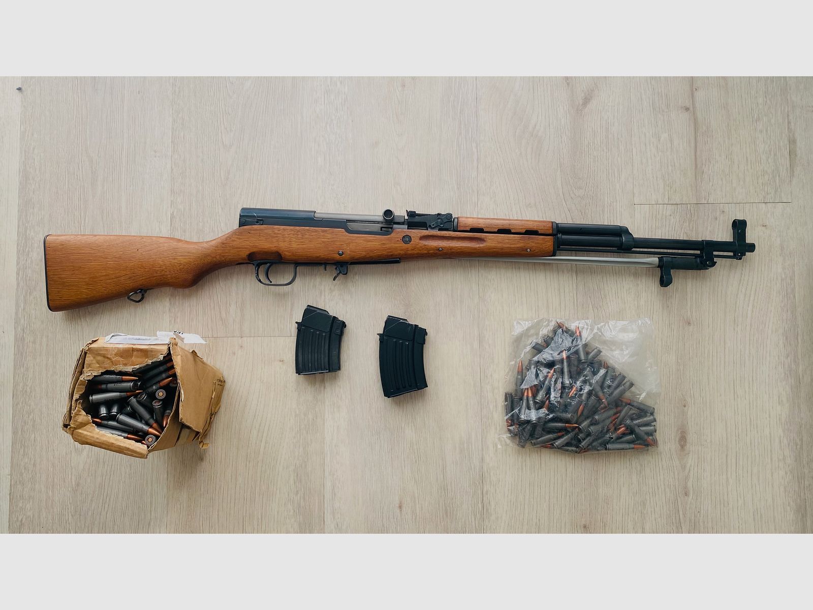 SLB Norinco SKS 7,62*39 2 Magazin Munition