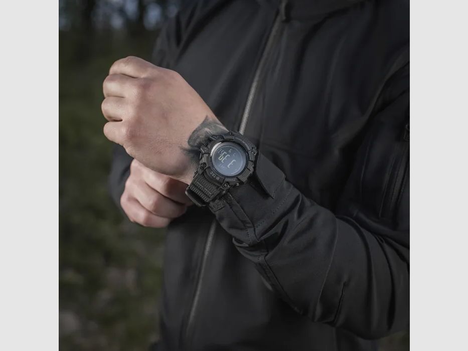 M-Tac® Taktische Uhr Adventure Schwarz