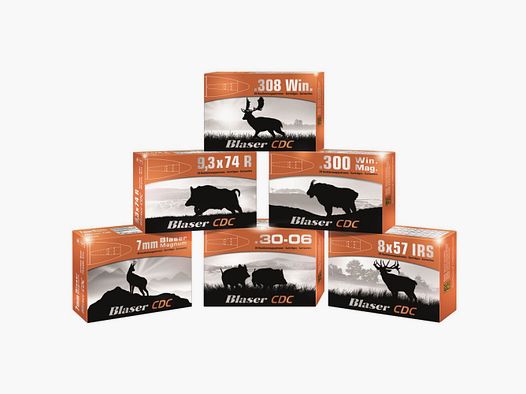 8x57 IS Blaser 170 gr. 11.0 g CDC bleifrei VE20