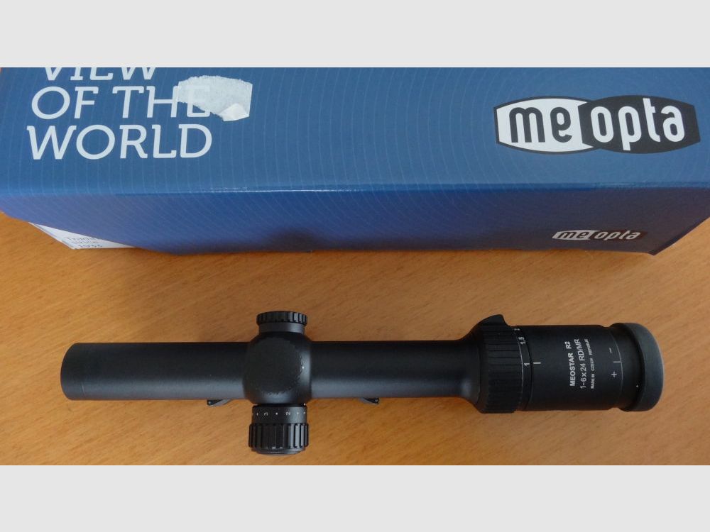 Meopta MEOPTA, ZIELFERNROHR 1-6X24 MEOSTAR R2 MIT SCHIENE