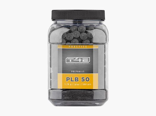 T4E Practice PLB Plastic Balls 500 Shots Caliber .50