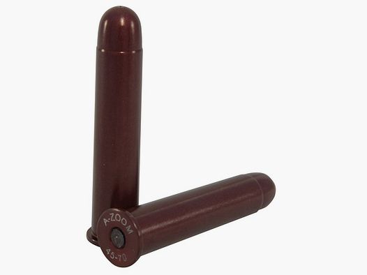 A-Zoom Douille Factice en Aluminium Anodisé .45-70 Govt. 2-Pack