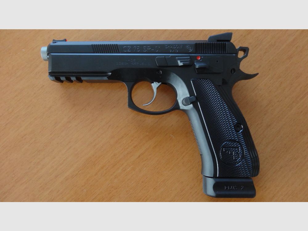 Česká CZ SL-Pistole: CZ 75 SP 01 Shadow "MAMBA" Cal. 9x19 mm