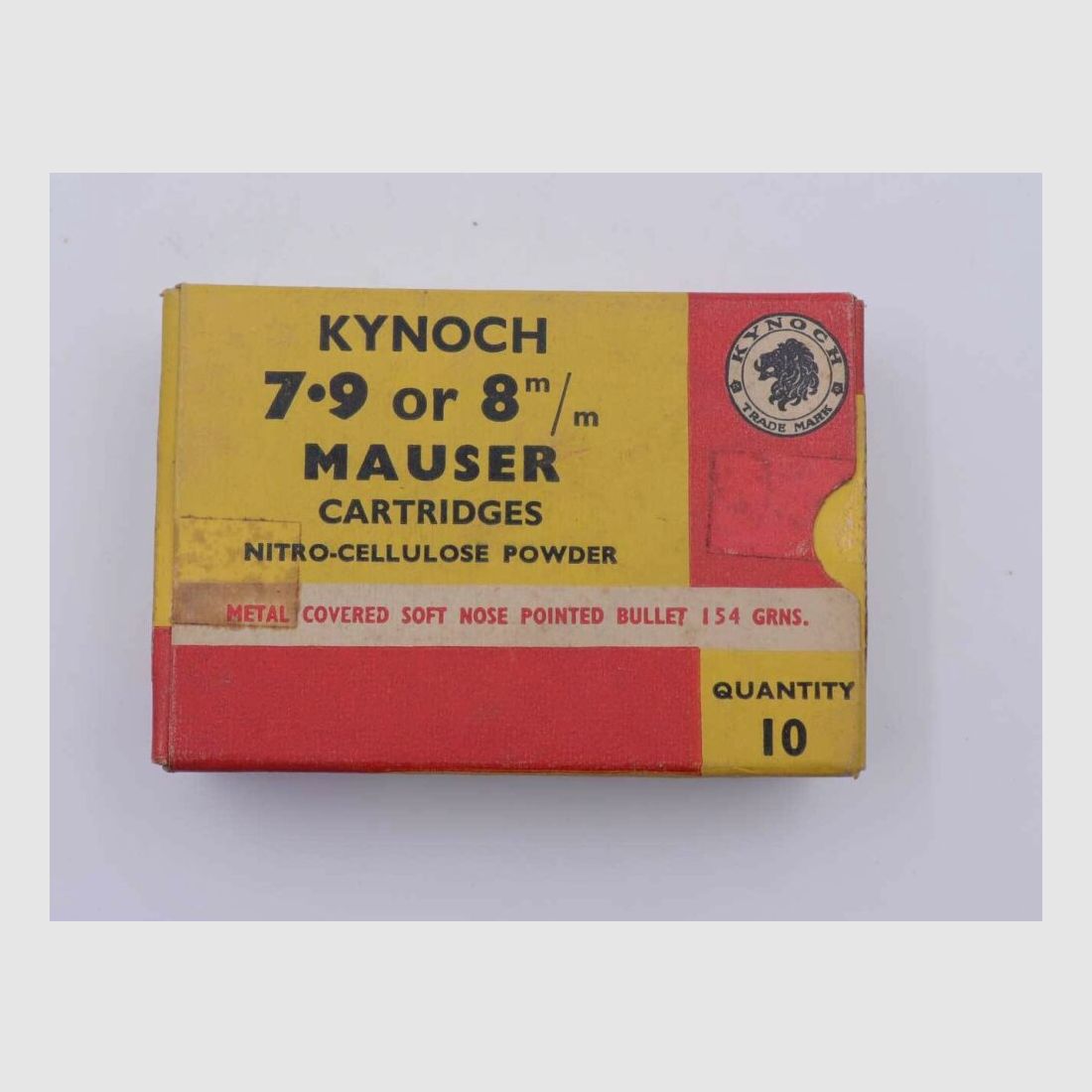 Kynoch, Engeland geweerpatronen 8x57JS/8mmMauser