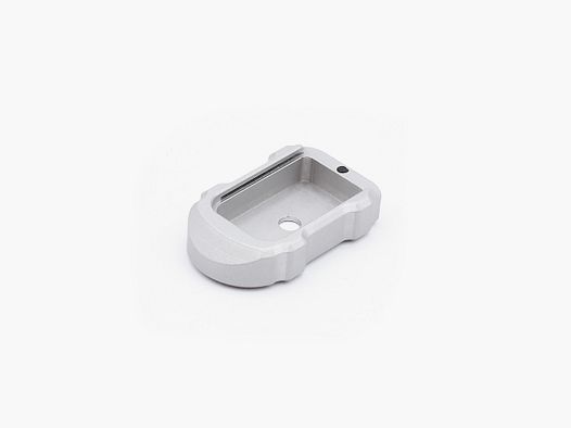 Eemann Tech Estándar base de cargador para CZ Shadow 2 – Plata