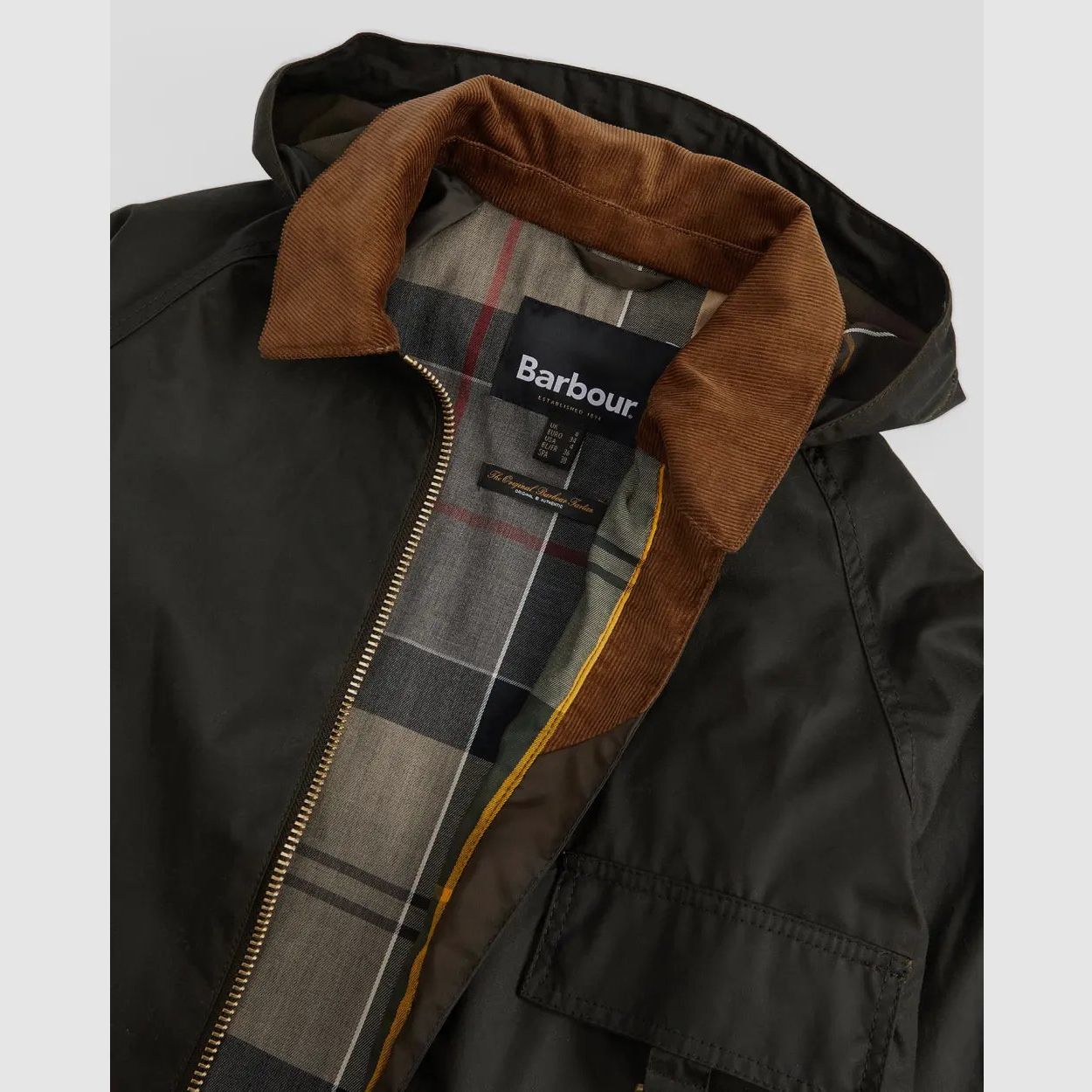 Barbour moderne Damen Wachsjacke Highclere