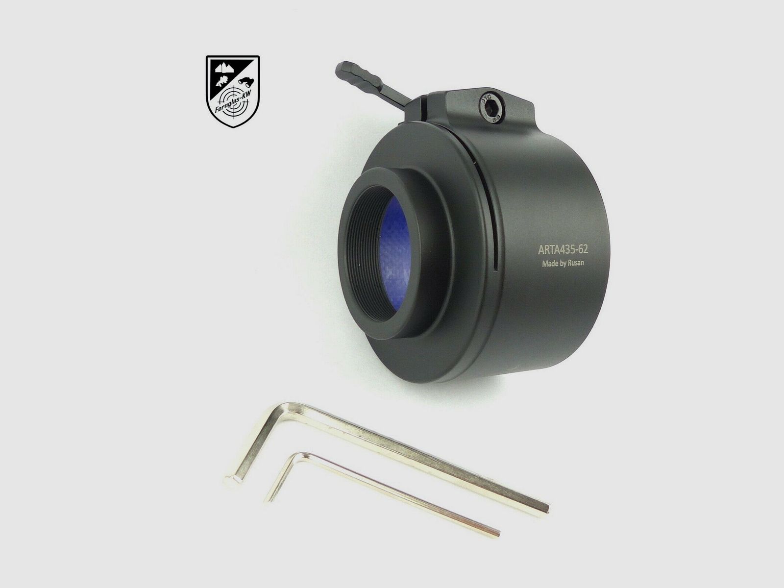 Rusan Adapter Schnellspannverschluss innen gummiert 62 mm TA435 ARTA435-62