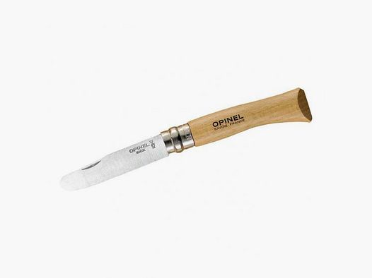 Opinel children's knife, stainless steel, beech wood
