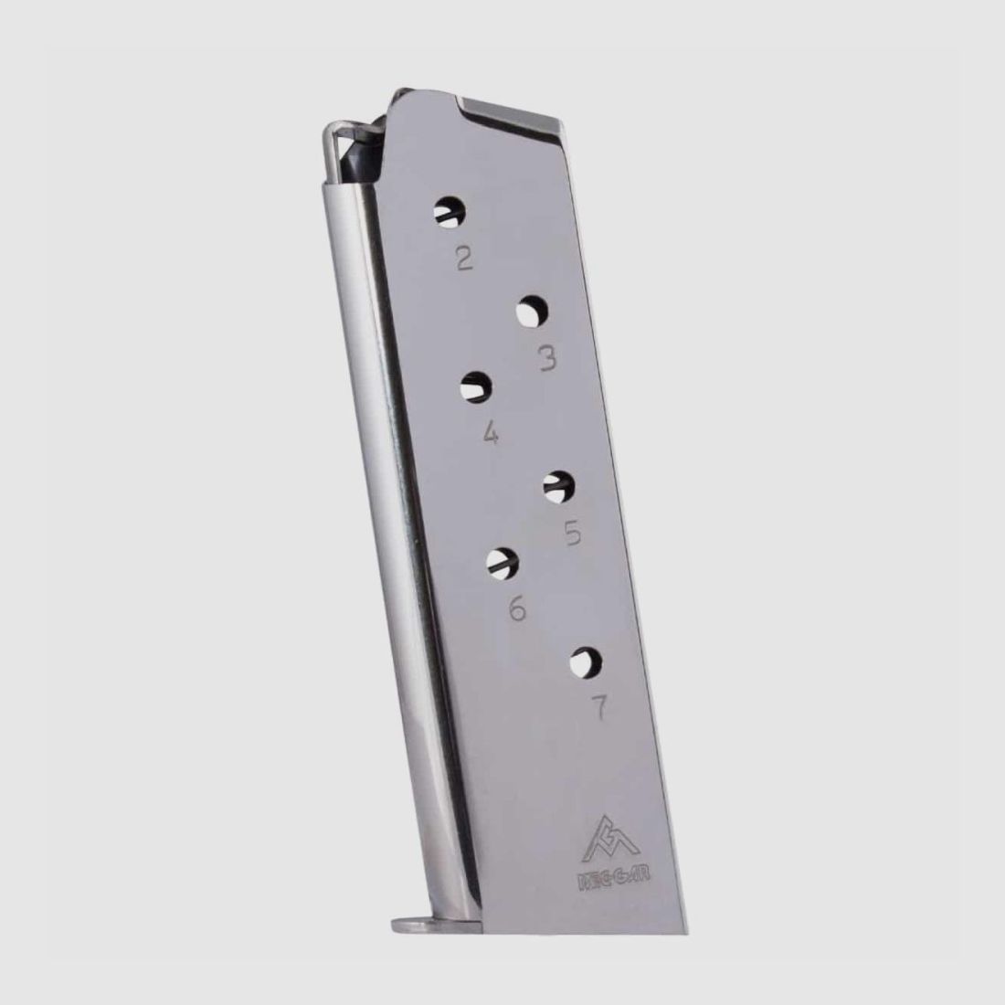 1911 Full Size 7rd Nickel Magazine .45ACP