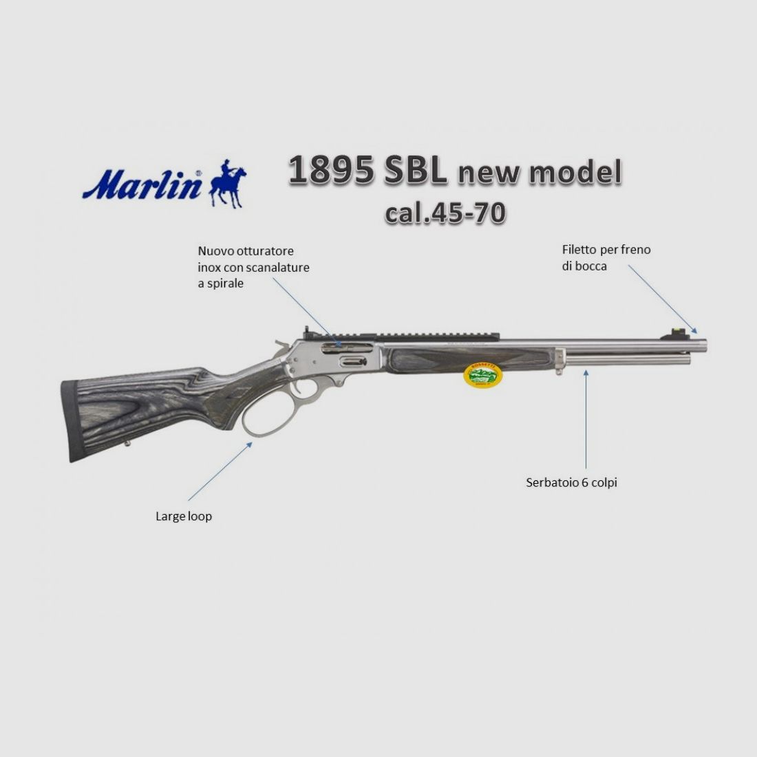 MARLIN 1895 SBL cal.45-70