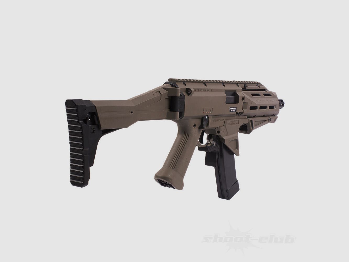 ASG	 CZ Scorpion EVO 3 A1 ATEK SAEG 6mmBB FDE-Dual Ton